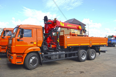 КМУ PALFINGER INMAN IT150 на шасси КАМАЗ 65115-3094-48