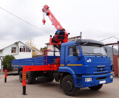 КМУ Kanglim KS1256G-II на шасси КАМАЗ-65117-4010-48