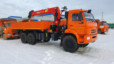 КМУ PALFINGER INMAN IT 150 на шасси КАМАЗ-43118-73094-50