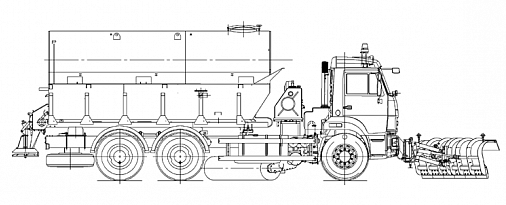 Комбинированная дорожная машина ПС-8 — 2