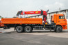 КМУ PALFINGER INMAN IT150 на шасси КАМАЗ 65115-3094-48, миниатюра — 2