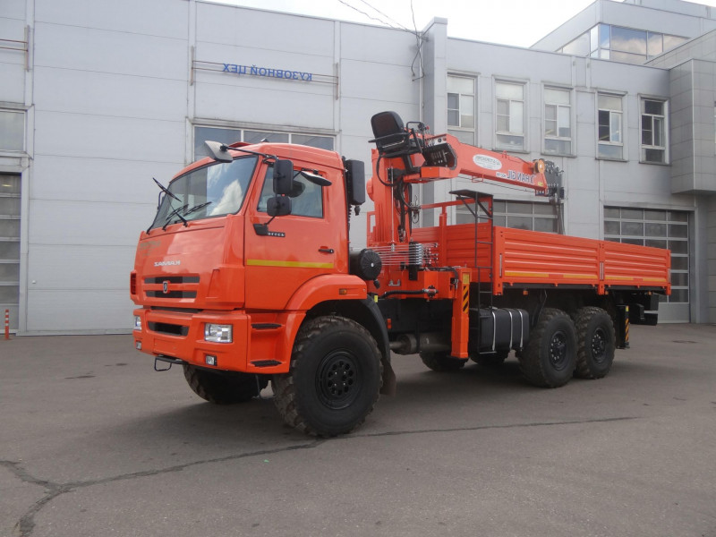 КМУ HANGIL HGC 756 на шасси КАМАЗ-43118-3027-48 — 1