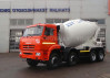 Автобетоносмеситель AБС-9 (58149Y) на шасси КАМАЗ 6540, миниатюра — 2