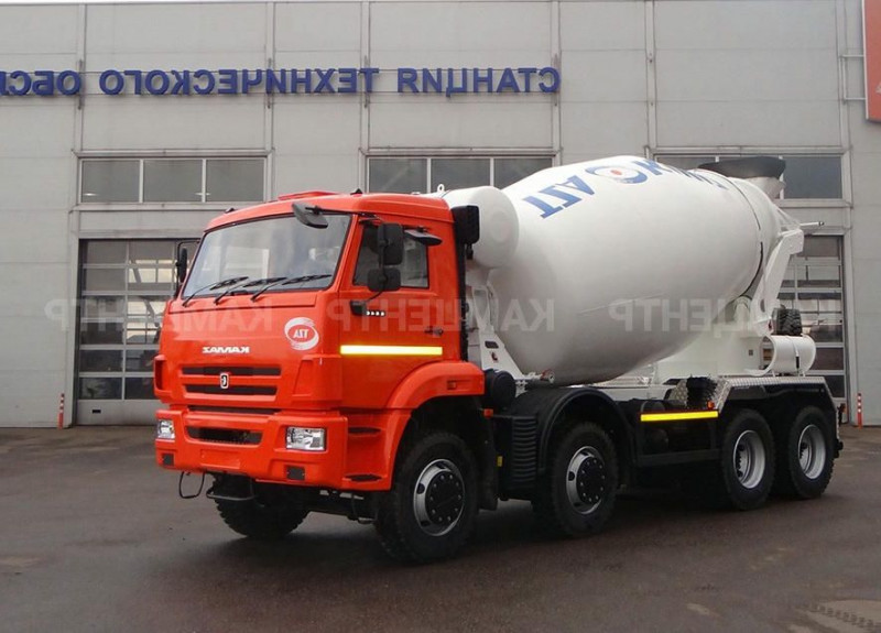 Автобетоносмеситель AБС-9 (58149Y) на шасси КАМАЗ 6540 — 3