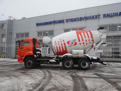Автобетоносмеситель AБС 58149 на шасси 6520-4035-56