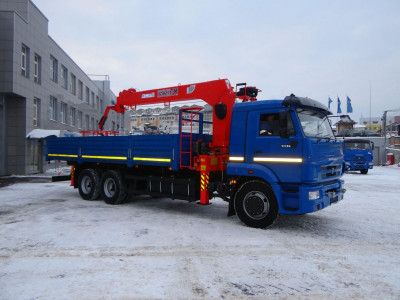 КМУ Kanglim KS1256G-II на шасси КАМАЗ-65115-50