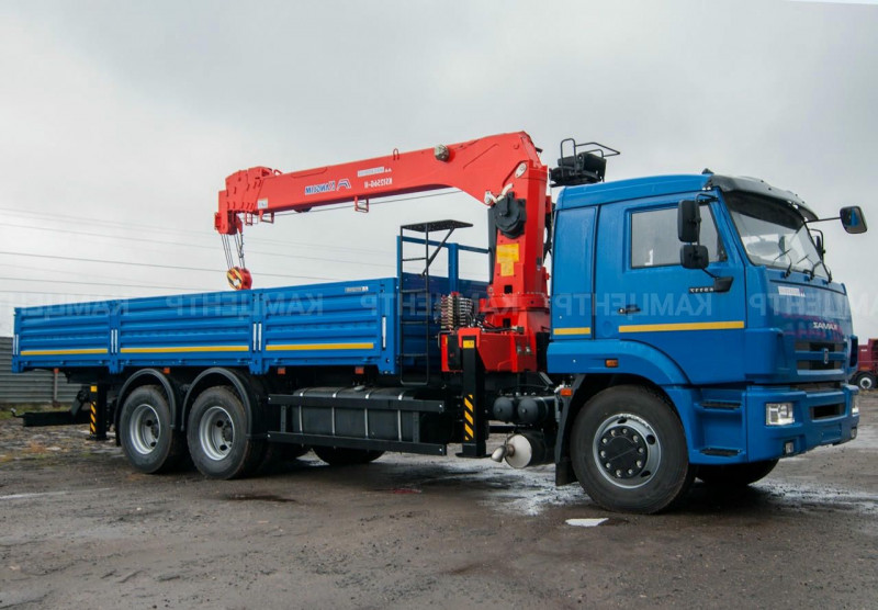 КМУ Kanglim KS1256G-II на шасси КАМАЗ-65117-6010-48 — 3