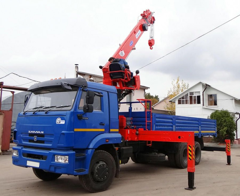 КМУ Kanglim KS1256G-II на шасси КАМАЗ-65115-48 — 1