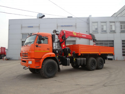 КМУ PALFINGER INMAN IT 150 на шасси КАМАЗ-43118-3027-48