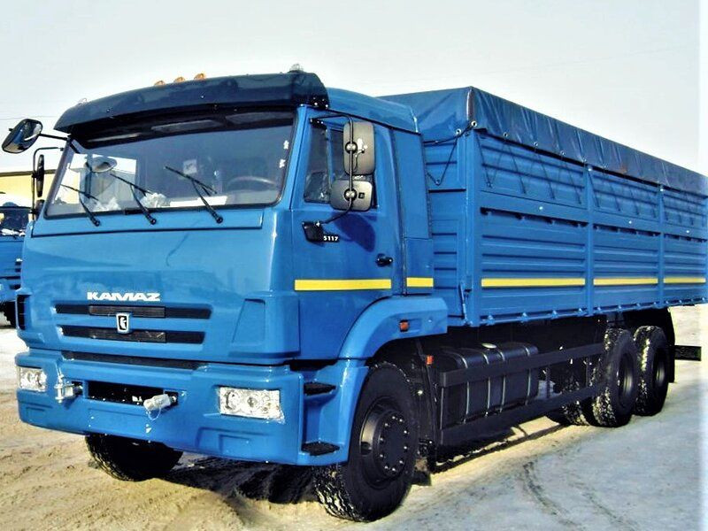 Зерновоз КАМАЗ бортовой 6520 — 1