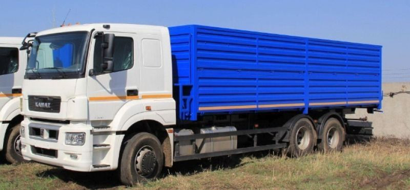 Зерновой КамАЗ 65207 бортовой — 1